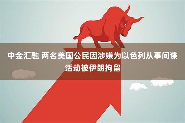 中金汇融 两名美国公民因涉嫌为以色列从事间谍活动被伊朗拘留
