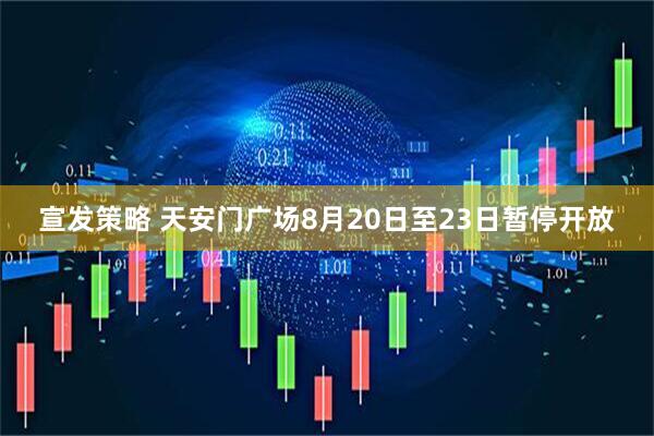 宣发策略 天安门广场8月20日至23日暂停开放
